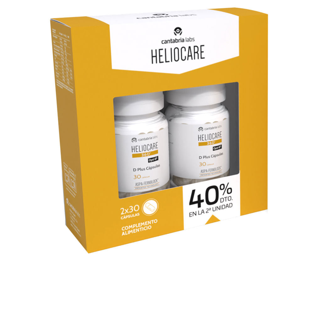HELIOCARE 360° D PLUS oral capsules pack 2 x 30 u
