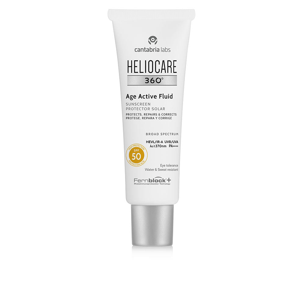 HELIOCARE 360° fluid sunscreen prevents and corrects signs of photoaging SPF50 50 ml