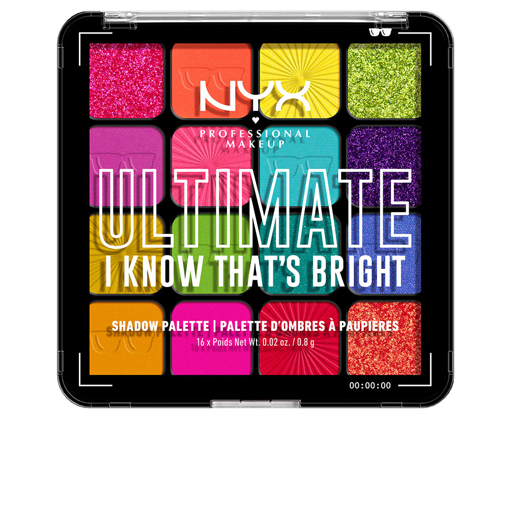 ULTIMATE shadow palette #I know that's bright 16 x 0.83 gr
