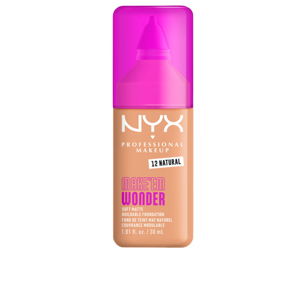 MAKE'EM WONDER foundation #12-Natural 30 ml