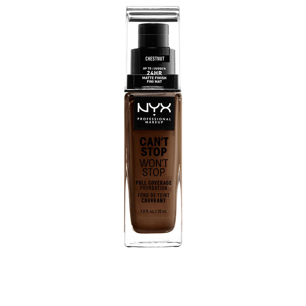 CAN'T STOP WON'T STOP full coverage foundation #chestnut 30 ml