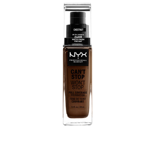 CAN'T STOP WON'T STOP full coverage foundation #chestnut 30 ml