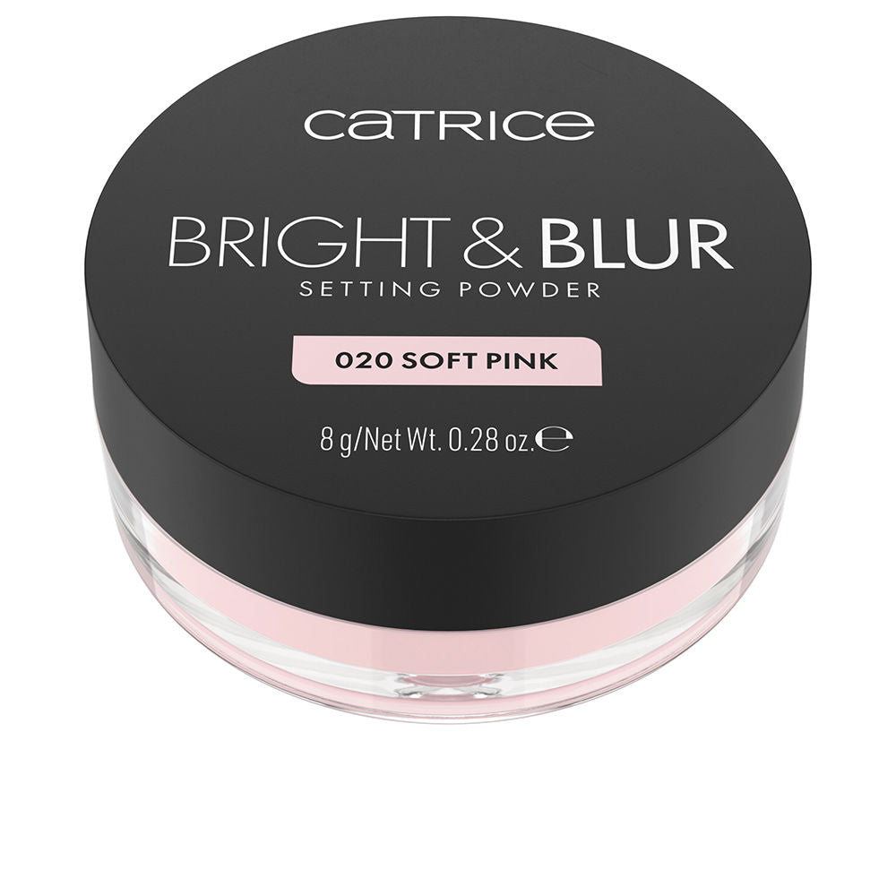 BRIGHT &amp; BLUR loose setting powder #020-Soft Pink 8 gr