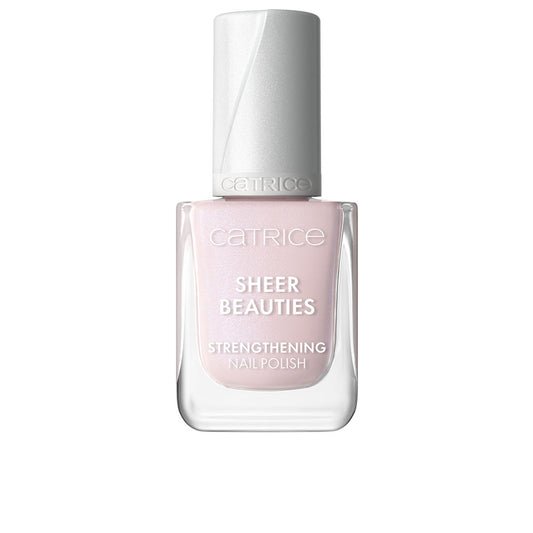 SHEER BEAUTIES Strengthening Nail Polish #040-Fluffy Cotton Candy 10.50 ml