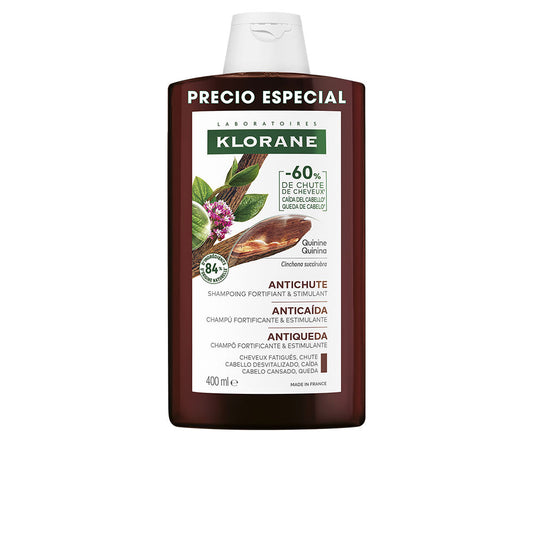 With Quinine and Edelweiss Organic Anti-Hair Loss Shampoo 400ml