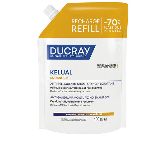 KELUAL SQUANORM shampoo for dry dandruff refill 400 ml