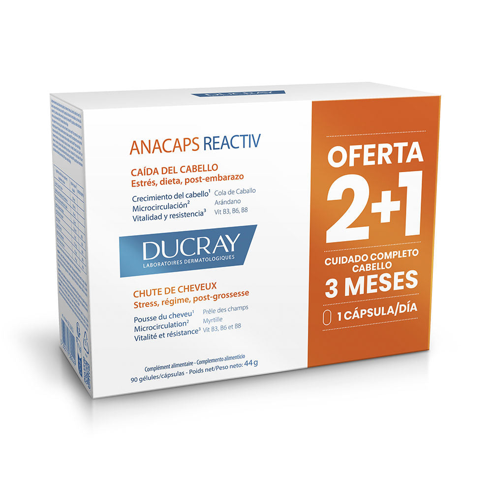 ANACAPS REACTIV reactive hair loss food supplement 90 units