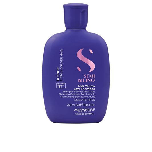 SEMI DI LINO blonde & silver low shampoo 250 ml