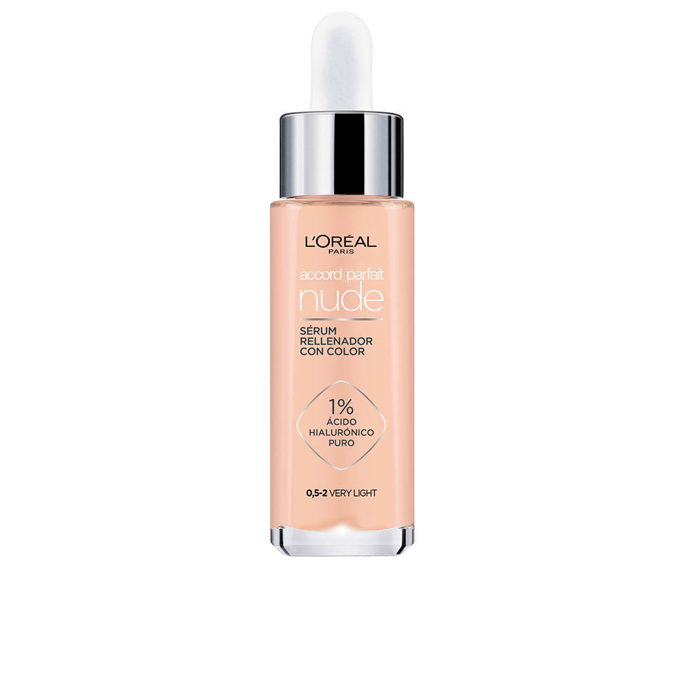 L'Oréal Paris Accord Parfait Nude Serum With Color #0.5-2 30 Ml - Salevare.com