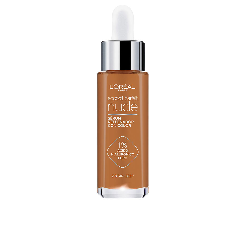 L'Oréal Paris Accord Parfait Nude Serum With Color #7-8 30 Ml - Salevare.com