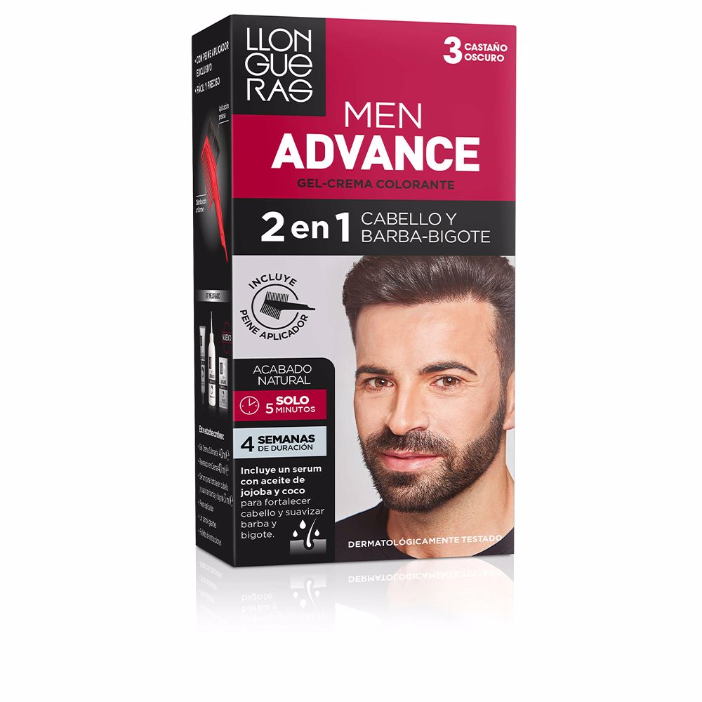 Llongueras Men Advance #3-Dark Brown 1 U