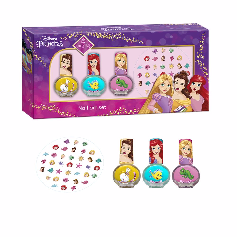 Cartoon Princesas Disney Set Uñas Set 4 Pz - Salevare.com