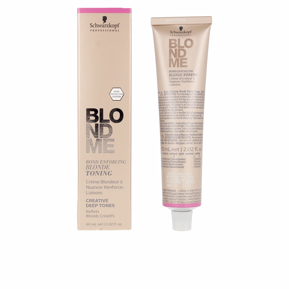 Schwarzkopf Blondme Blonde Toning #Deep Chestnut 60 Ml