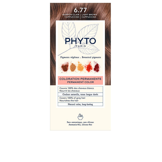 PHYTOCOLOR #6.77-marrón claro capuchino 4 u