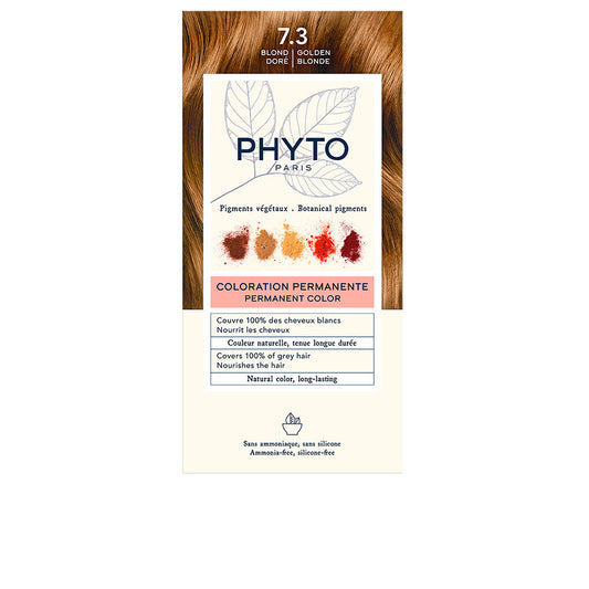 PHYTOCOLOR #7.3-rubio dorado 4 u