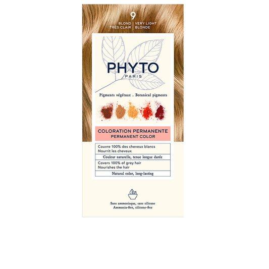 PHYTOCOLOR #9-rubio muy claro 4 u