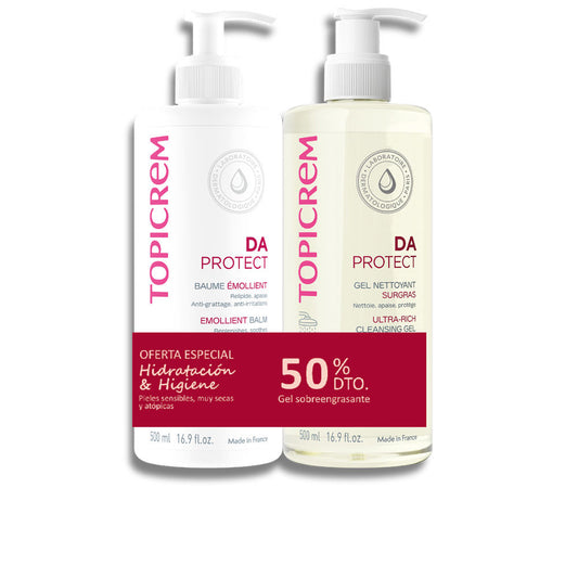 DA PROTECT EMOLIENT BALM 500 ML + CLEANSING GEL 500 ML PACK 2 pcs