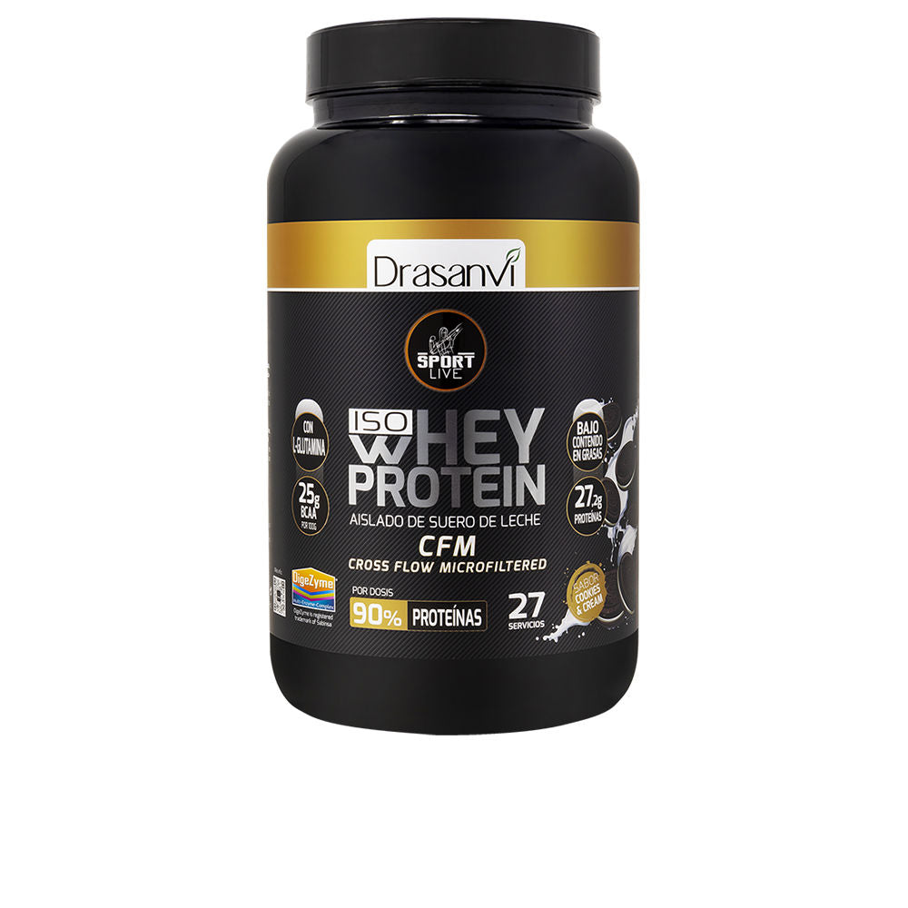 SPORT LIVE DRASANVI ISO WHEY PROTEIN isolate #Cookies &amp; Cream 800 gr