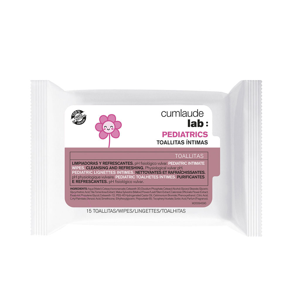 PEDIATRIC intimate wipes 15 units