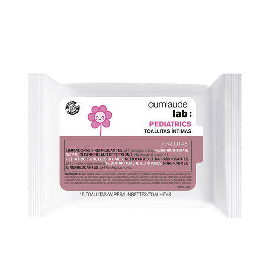 PEDIATRIC intimate wipes 15 units