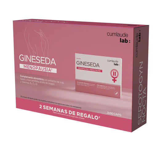 GINESEDA food supplement capsules pack 2 x 30 u