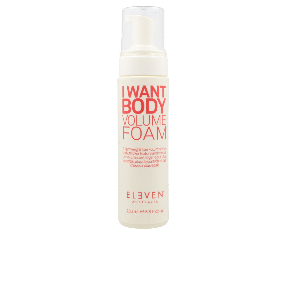 I WANT BODY volume foam 200 ml