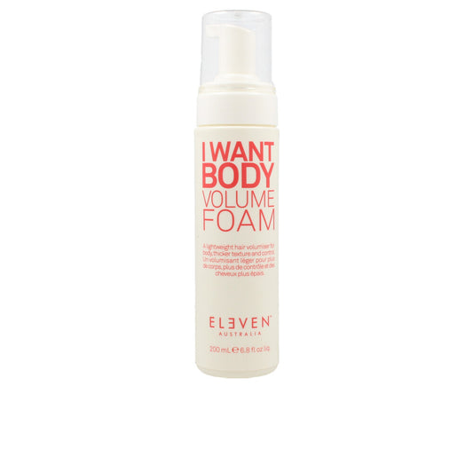 I WANT BODY volume foam 200 ml