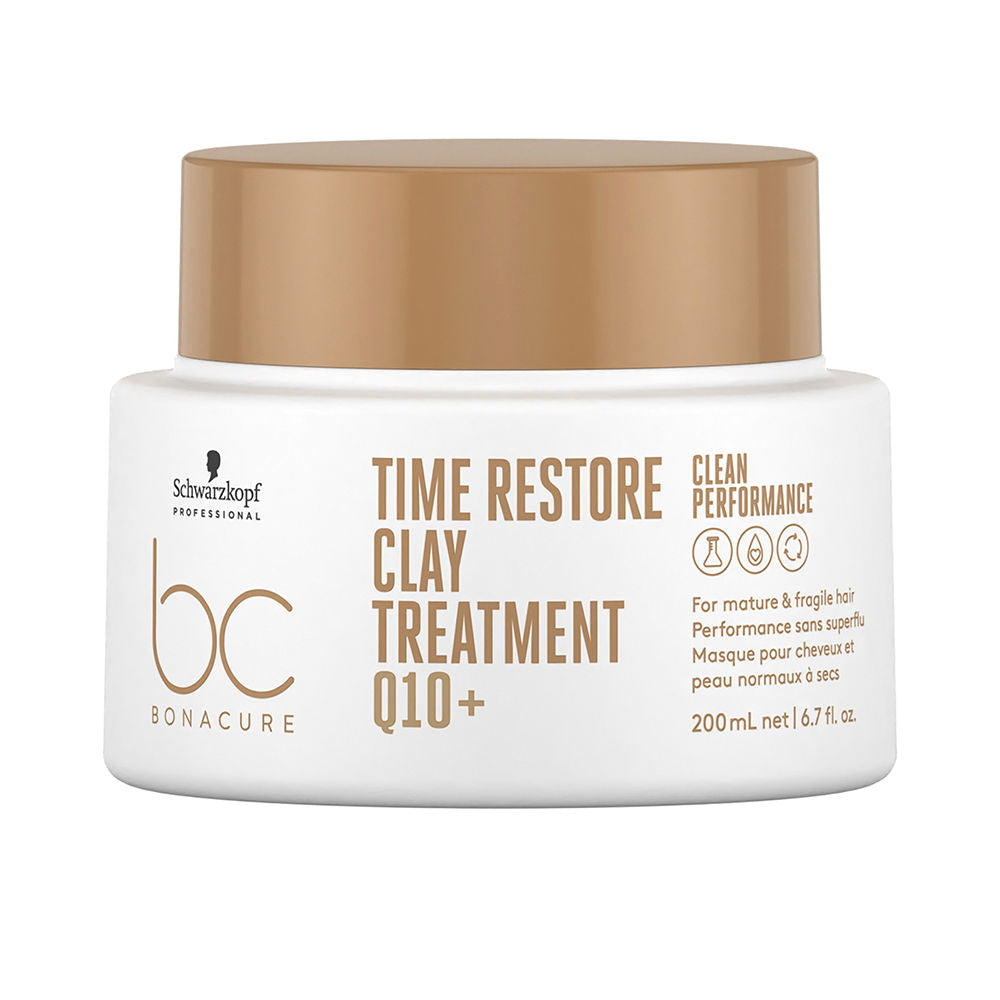 Schwarzkopf Bc Time Restore Q10+ Clay Treatment 200 Ml
