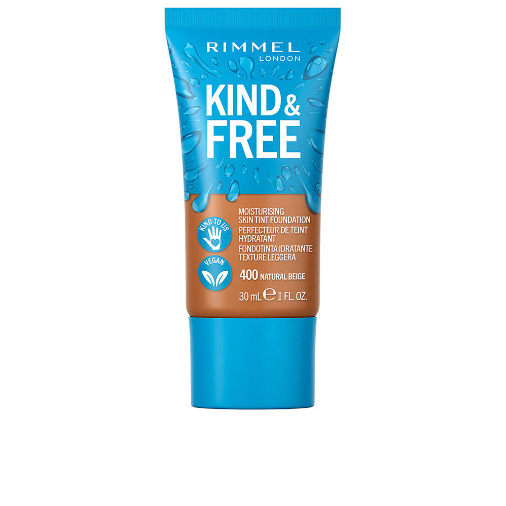 Rimmel London Kind & Free Skin Tint Foundation #400-Natural Beige - Salevare.com
