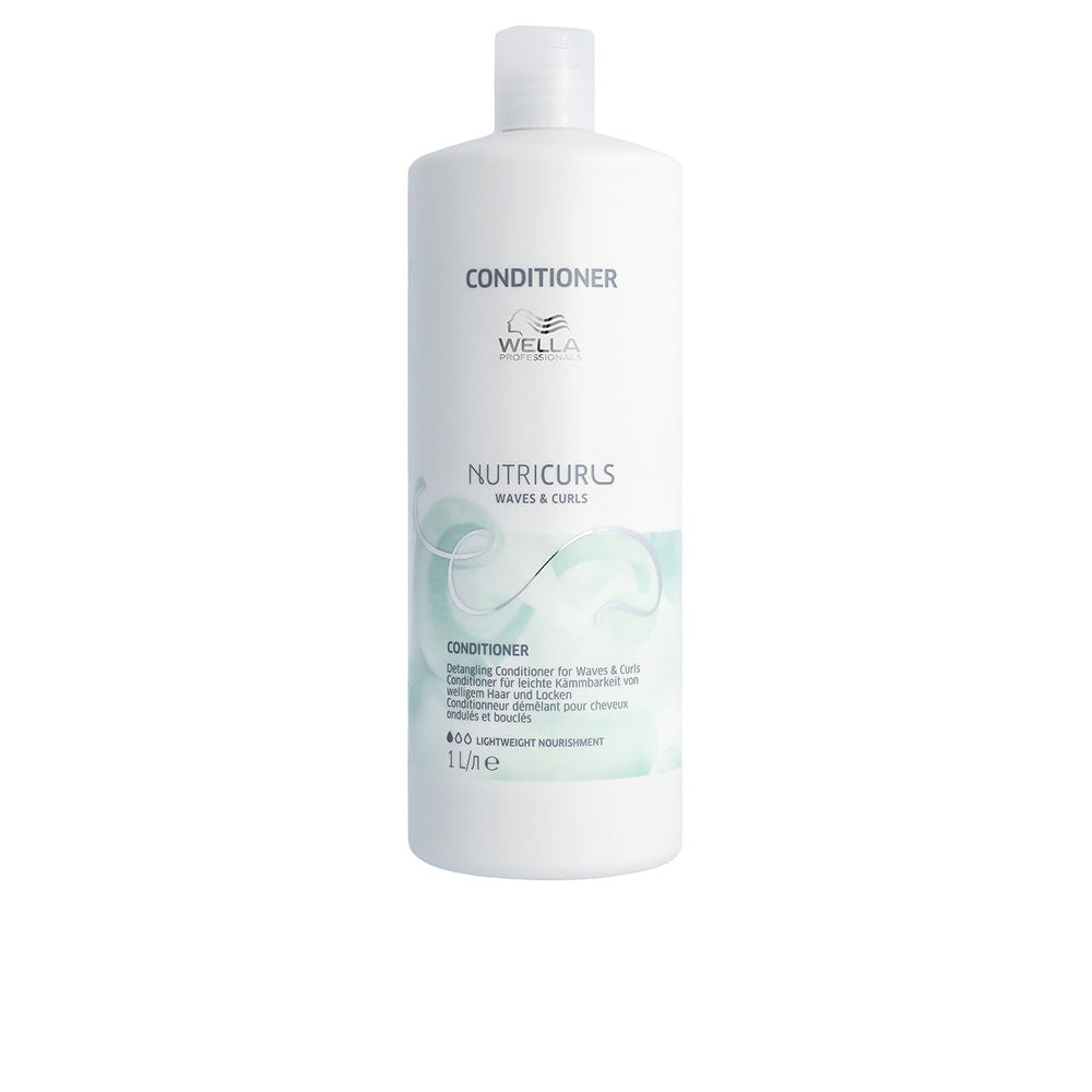 Wella Professionals Nutricurls Cleansing Conditioner For Hair With Curls And Waves 1000 Ml