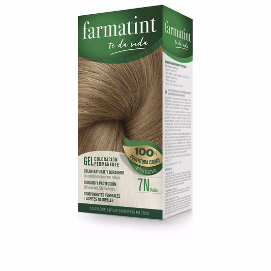 FARMATINT GEL permanent color #7n-blonde 5 units