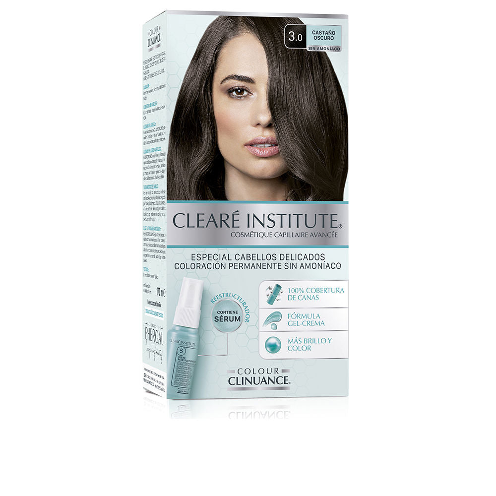 Clearé Institute Colour Clinuance Delicate Hair #3.0-Dark Brown 1 U