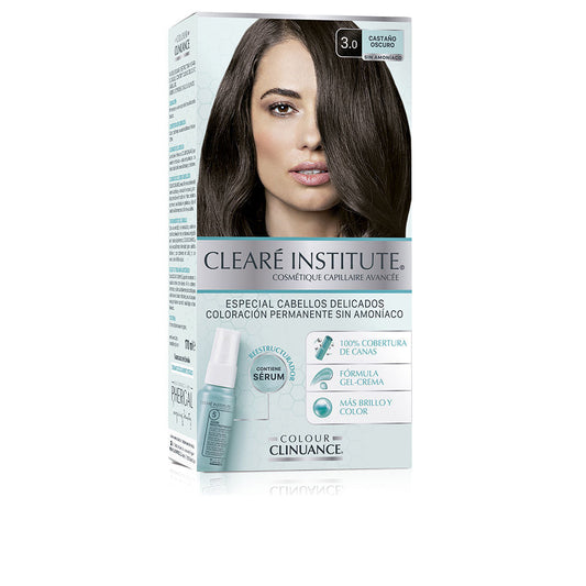 Clearé Institute Colour Clinuance Delicate Hair #3.0-Dark Brown 1 U