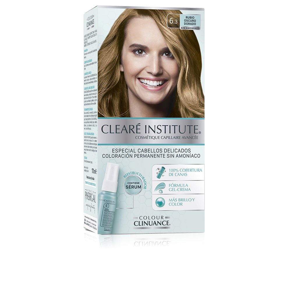 Clearé Institute Colour Clinuance Delicate Hair #6.3-Dark Golden Blonde 1 U