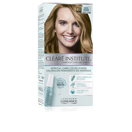 Clearé Institute Colour Clinuance Delicate Hair #6.3-Dark Golden Blonde 1 U