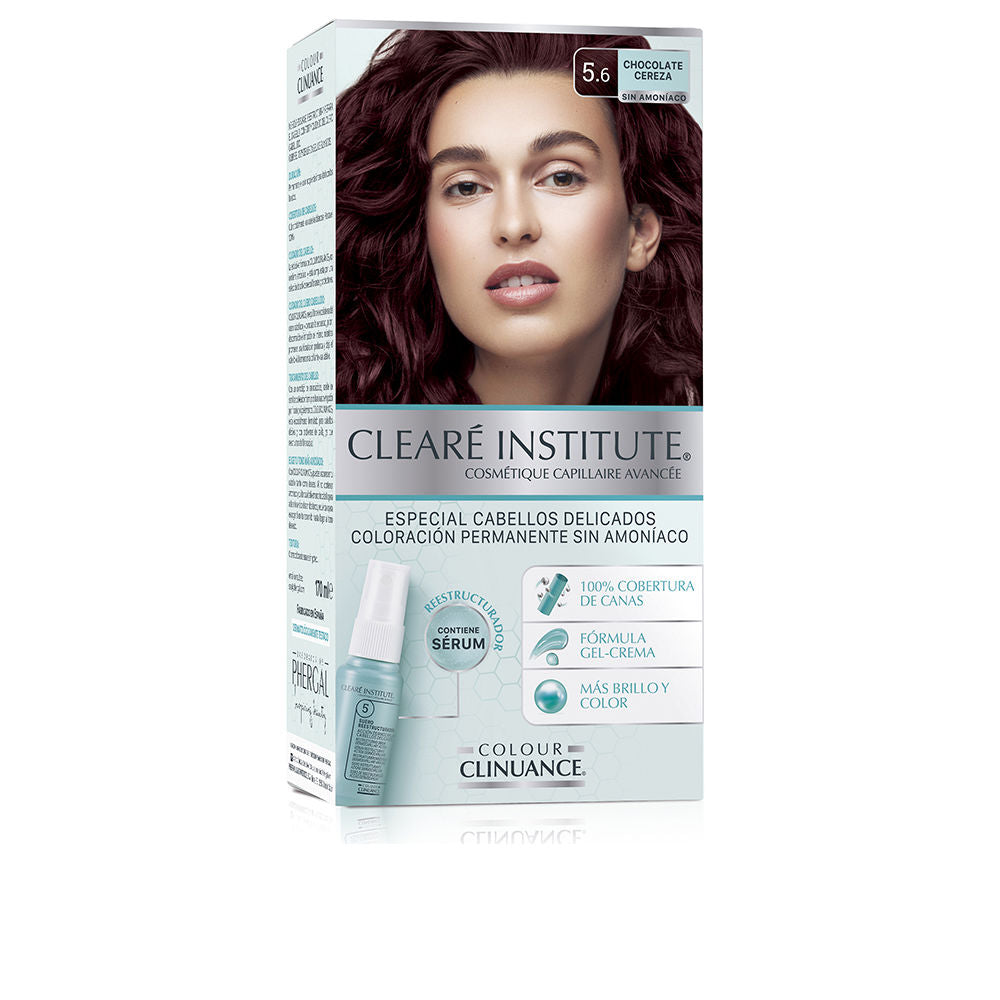 Clearé Institute Colour Clinuance Delicate Hair #5.6-Chocolate Cherry 1 U