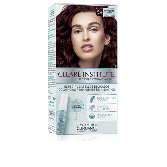 Clearé Institute Colour Clinuance Delicate Hair #5.6-Chocolate Cherry 1 U