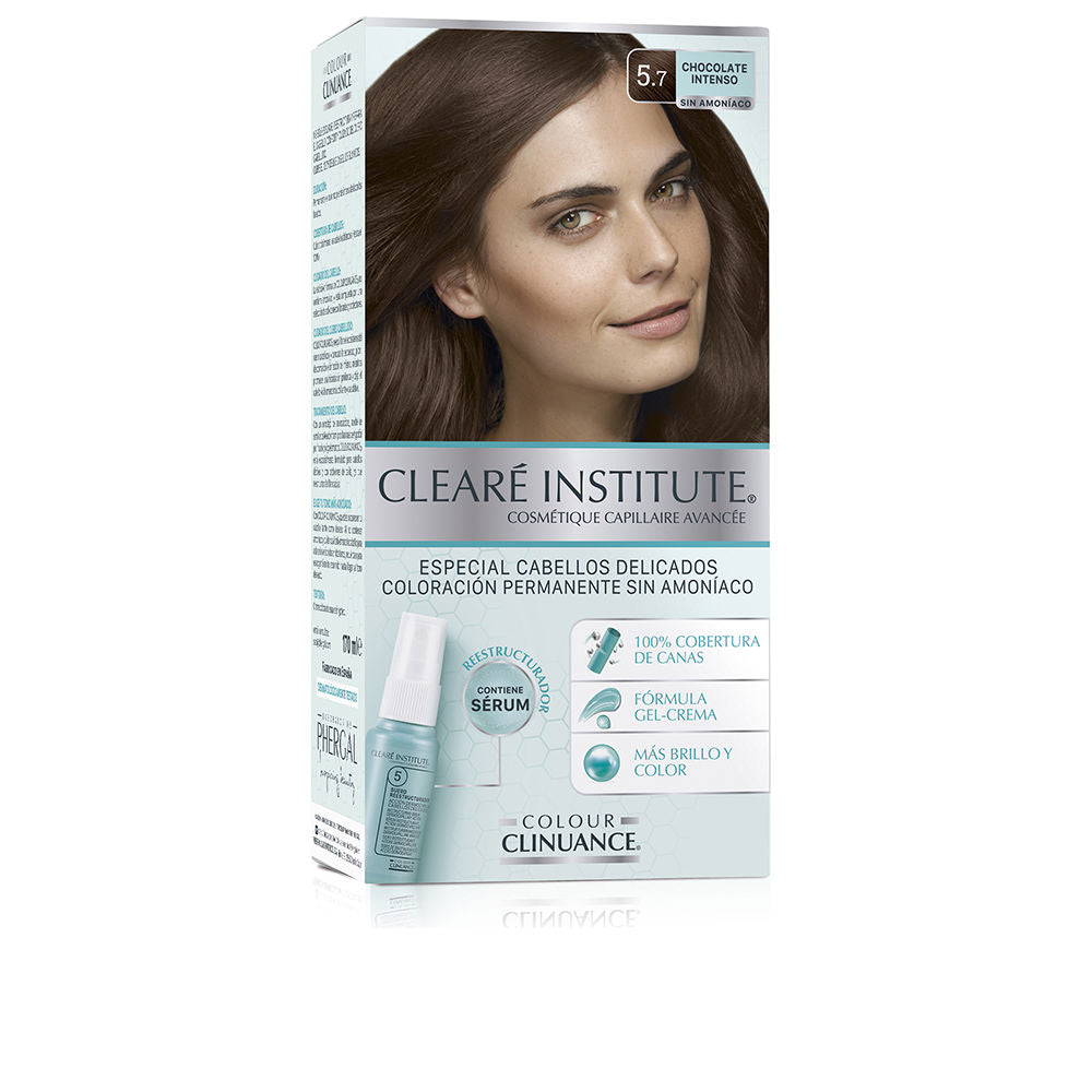 Clearé Institute Colour Clinuance Delicate Hair #5.7-Intense Chocolate 1 U