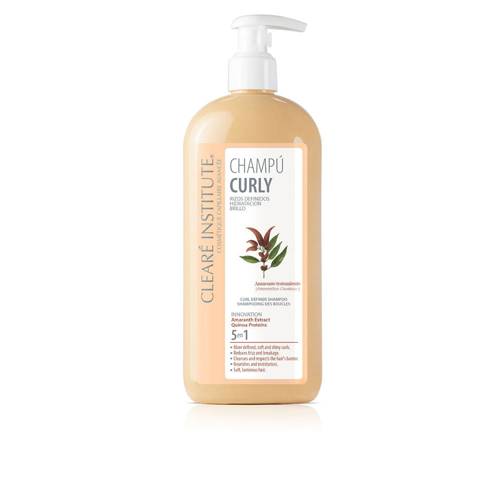 Clearé Institute Champú Curly Rizos Definidos Hidratación Brillo 400 Ml