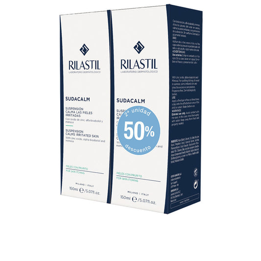SUDACALM suspension soothes irritated skin, pack of 2 x 150 ml