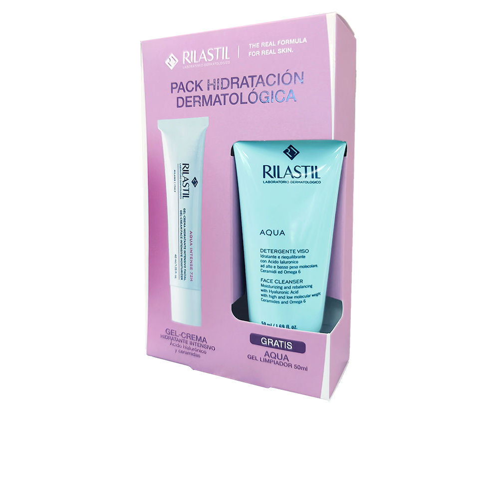 AQUA INTENSE 72H + CLEANSING GEL CASE 2 pcs