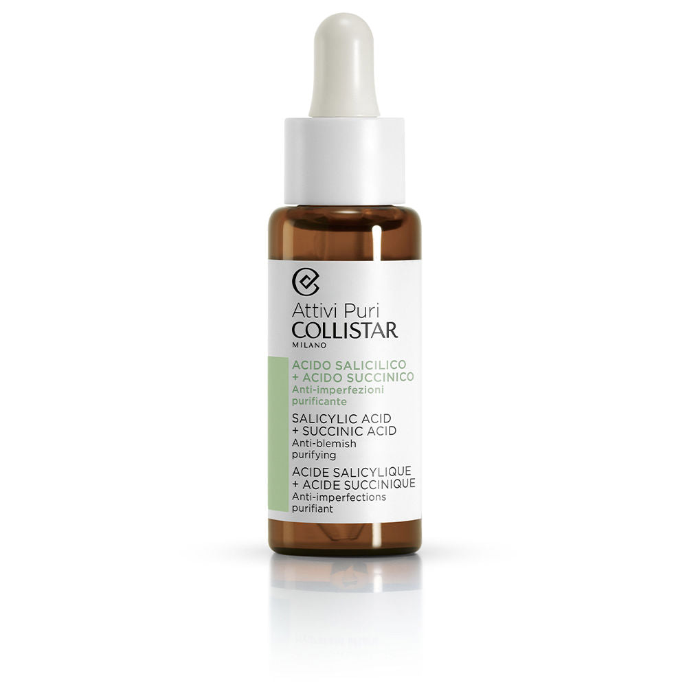 Collistar Attivi Puri Salicylic + Succinic Drops 30 Ml - Salevare.com