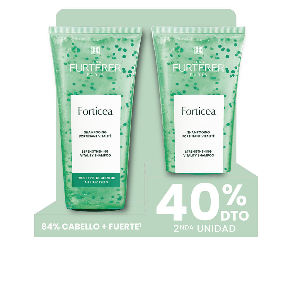 Rene Furterer Forticea Champú Energizante Lote 2 X 200 Ml