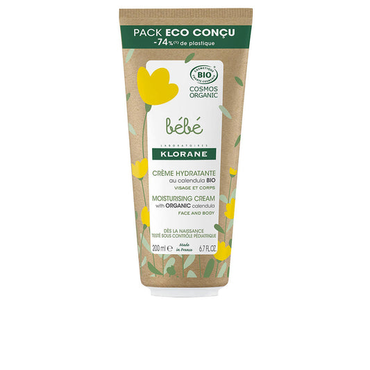 Klorane Bébé Bio Moisturizing Cream Packaging Eco 200 Ml - Salevare.com