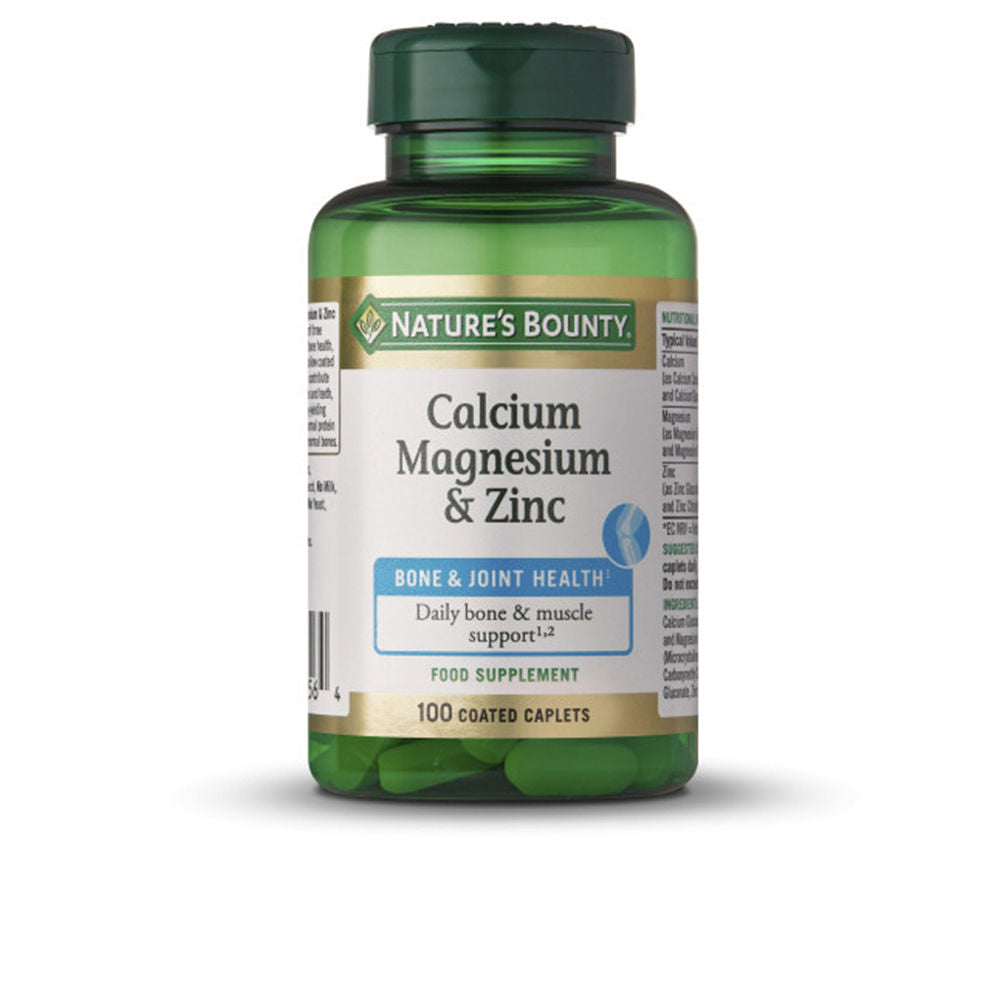 Nature'S Bounty B-Calcium Magnesium &Amp; Zinc Coated Capsules 100 Units - Salevare.com