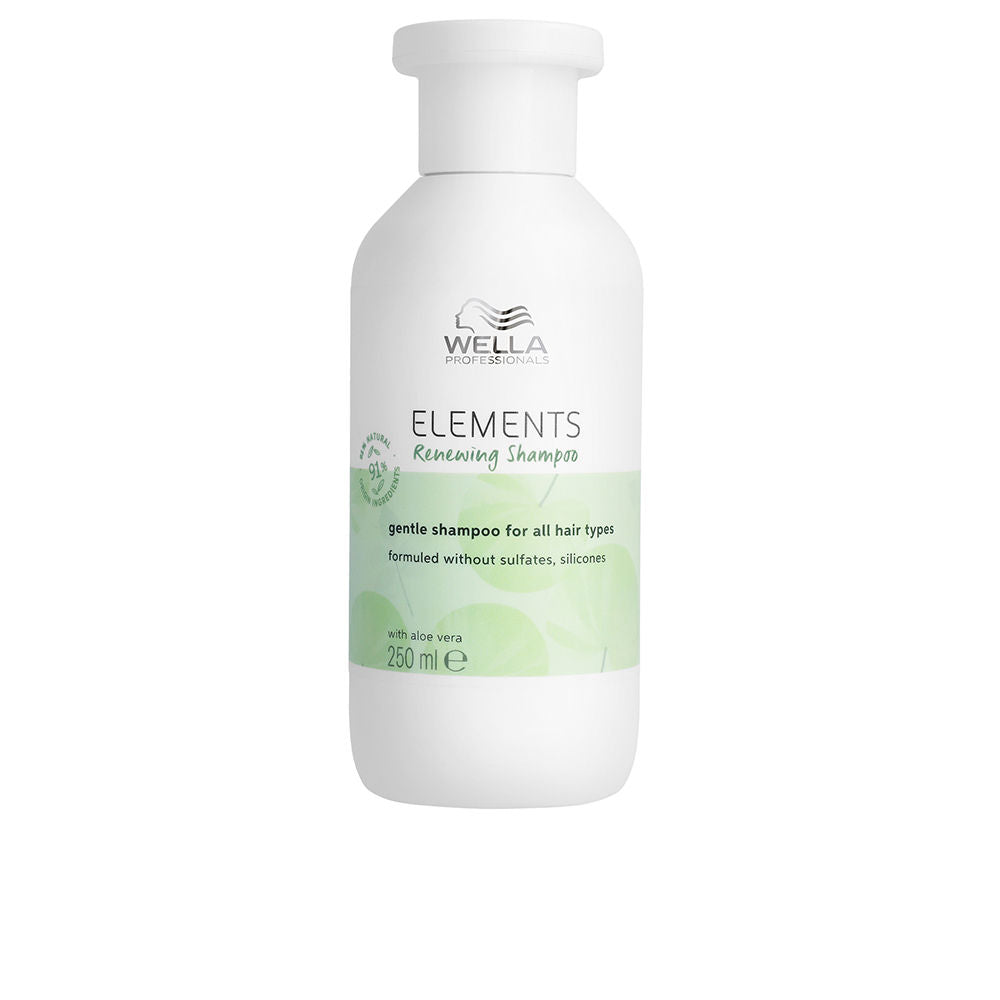 Wella Professionals Elements Sulfate-Free Gentle Renewing Shampoo For All Hair Types 250 Ml