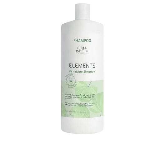 Wella Professionals Elements Sulfate-Free Gentle Renewing Shampoo For All Hair Types 1000 Ml