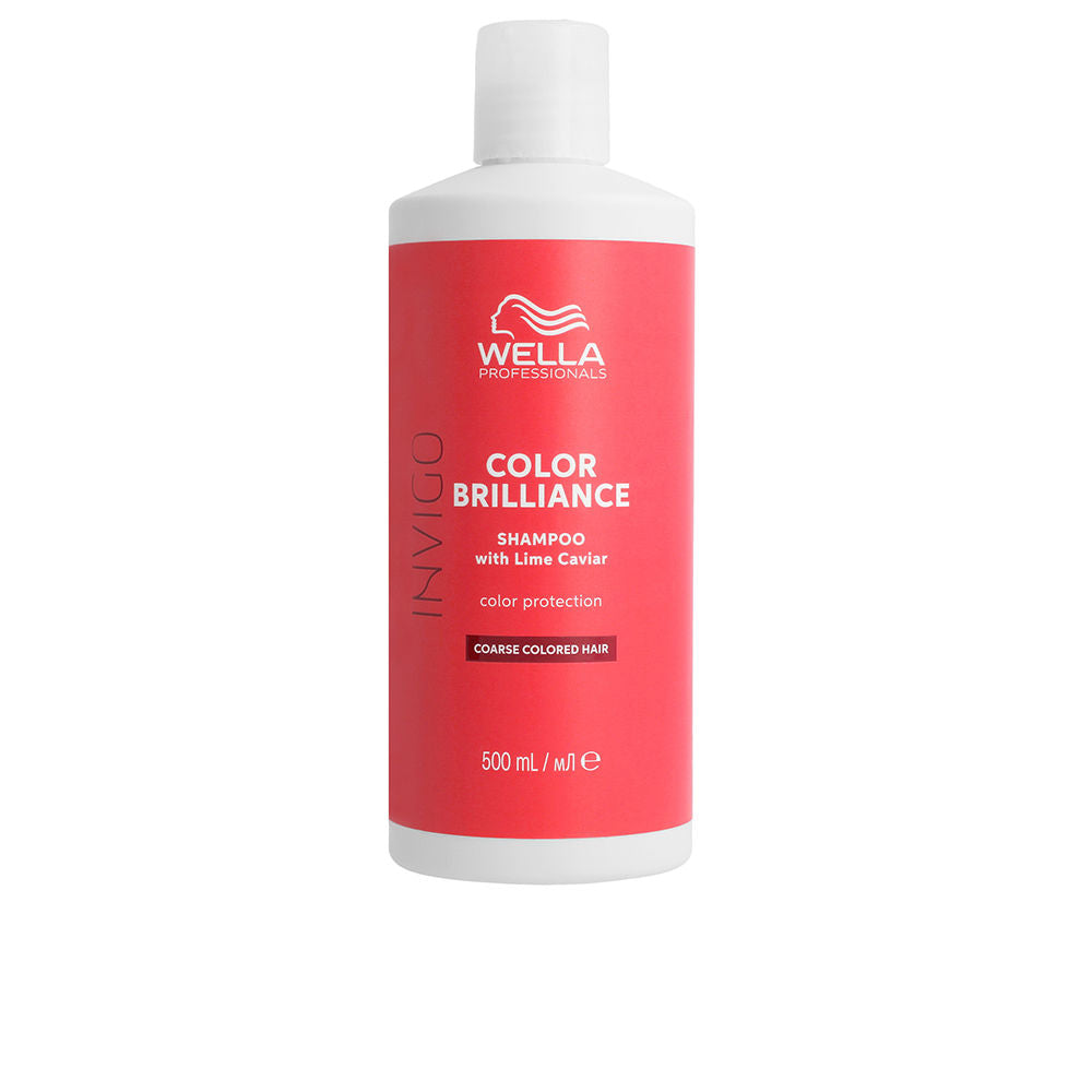 Wella Professionals Invigo Color Brilliance Color Protecting Shampoo For Thick Hair 500 Ml