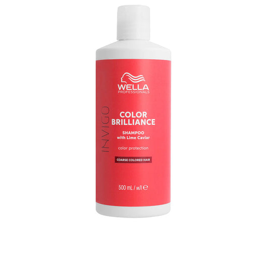 Wella Professionals Invigo Color Brilliance Color Protecting Shampoo For Thick Hair 500 Ml