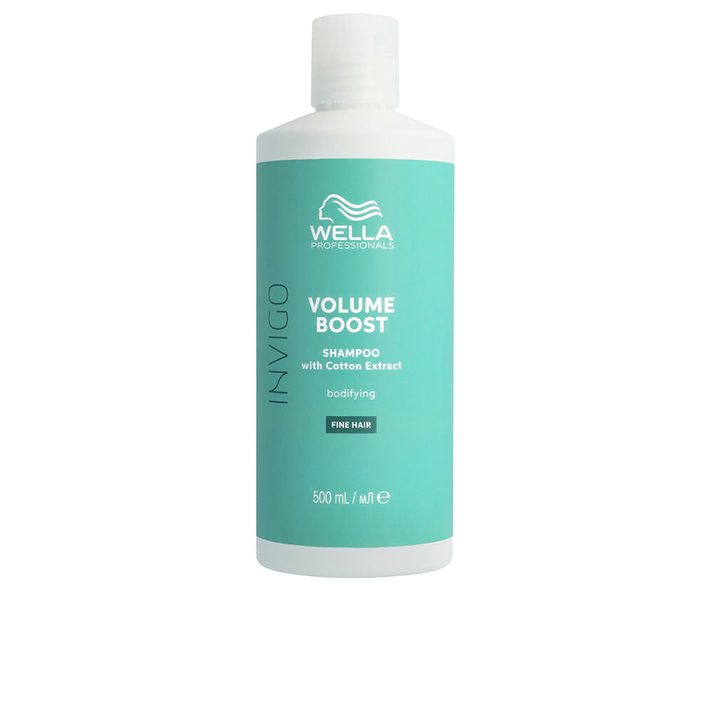 Wella Professionals Invigo Volume Boost Shampoo Hair Without Volume 500 Ml